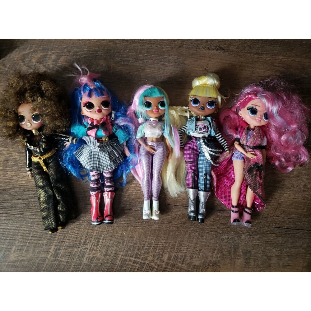 Lot Of 5 LOL Surprise Fashion Dolls